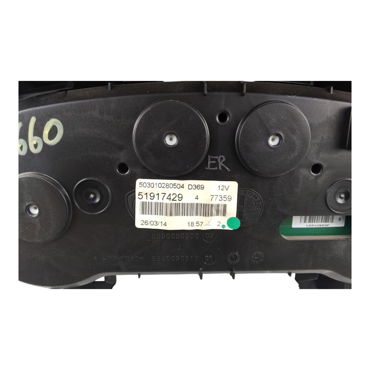 Quadro Strumenti FIAT PUNTO 3 Serie Benzina Diesel