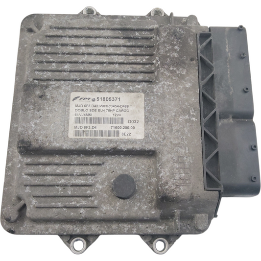 Centralina Iniezione FIAT DOBLO' 2 Serie 1.3 Diesel Motore 199A2000