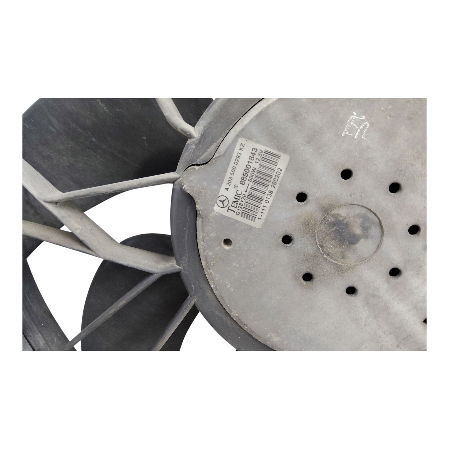 Elettroventola Ventola Radiatore MERCEDES CLASSE C S203 W203/CLK C209