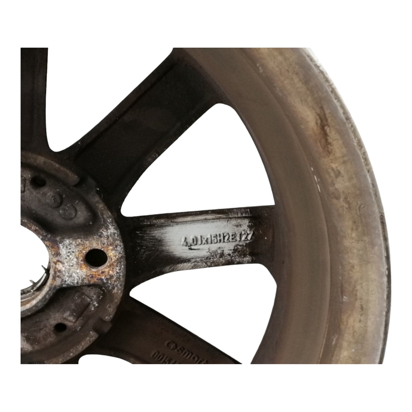 Cerchio in Lega Raggio 15 SMART CITY COUPE 4,0JX15H2 ET27 3 Fori