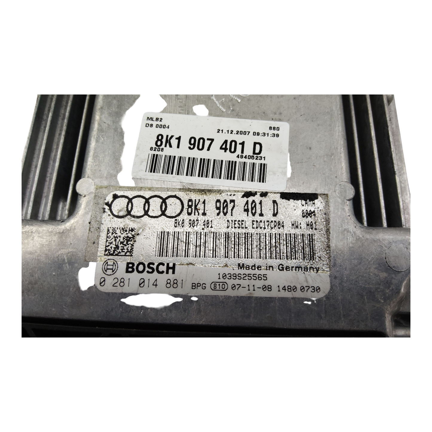 Centralina Iniezione AUDI A5 8T3/A4 8K2 2.7 TDi Motore CAM