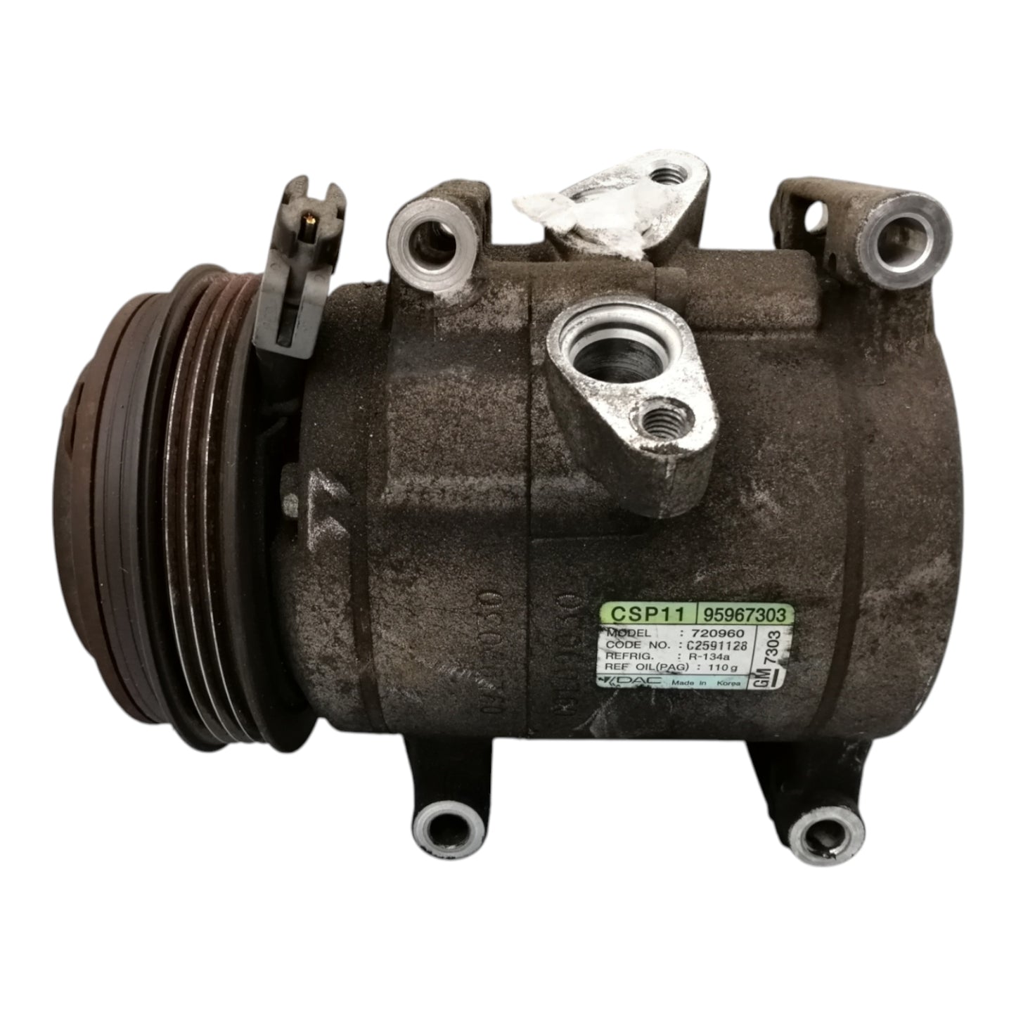 Compressore Aria Condizionata Ac CHEVROLET SPARK Benzina GPL