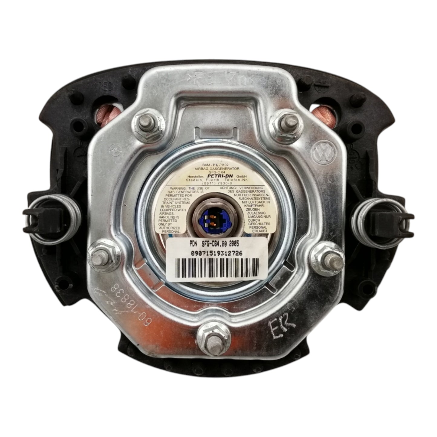 Airbag Lato Guida VOLKSWAGEN POLO 5 Serie 3-5 Porte/FOX/TOURAN 2 Serie