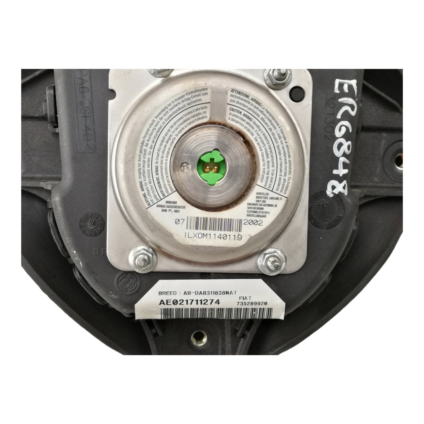 Airbag Lato Guida ALFA ROMEO 147 1 2 Serie/GT Benzina Diesel