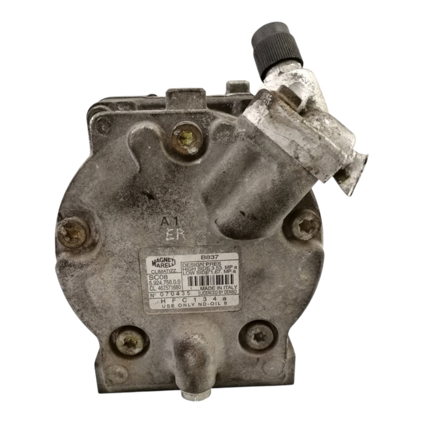 Compressore Aria Condizionata Ac FIAT PUNTO 2 Serie 1.2 Benzina