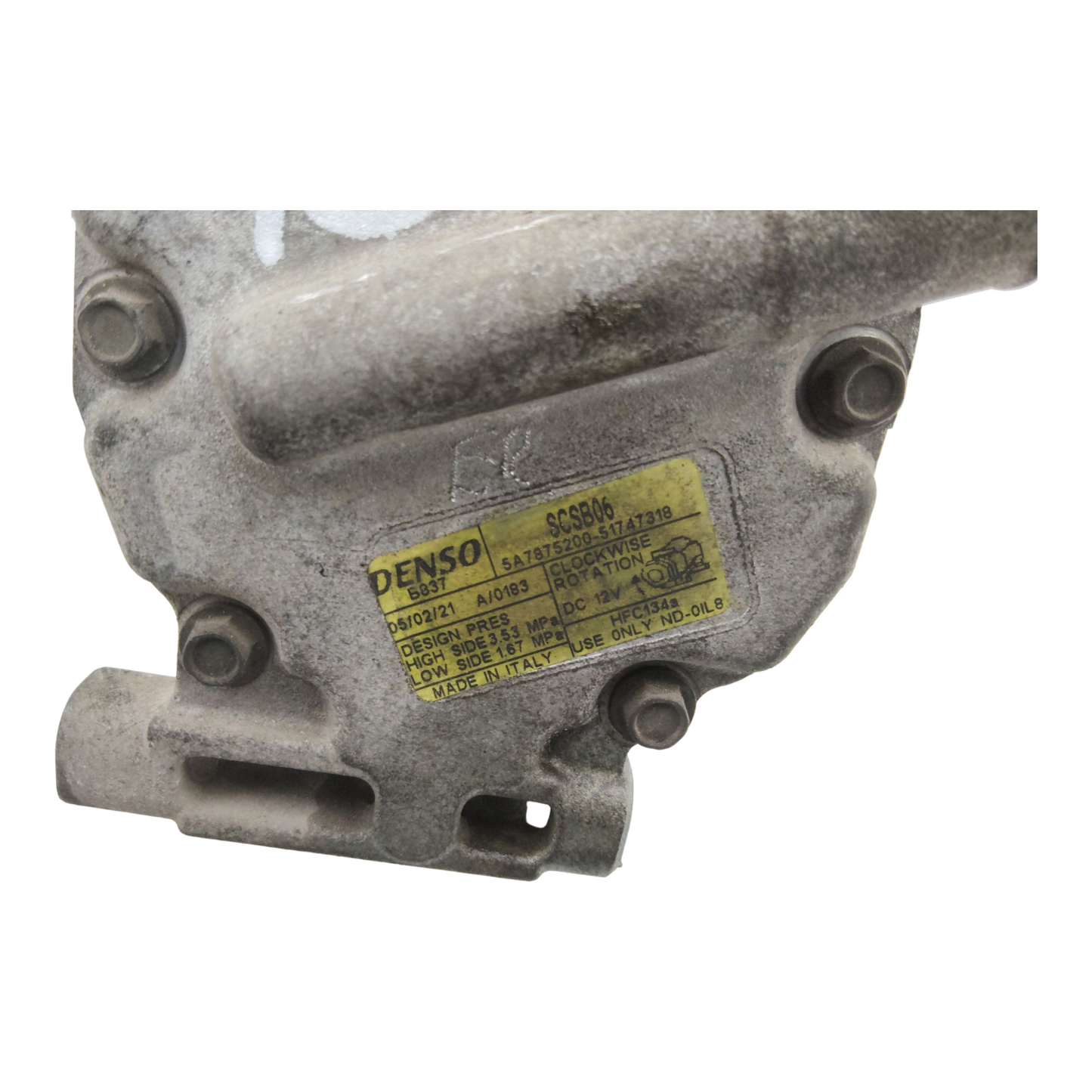 Compressore Aria Condizionata Ac LANCIA YPSILON 1 2 3 Serie Benzina GPL