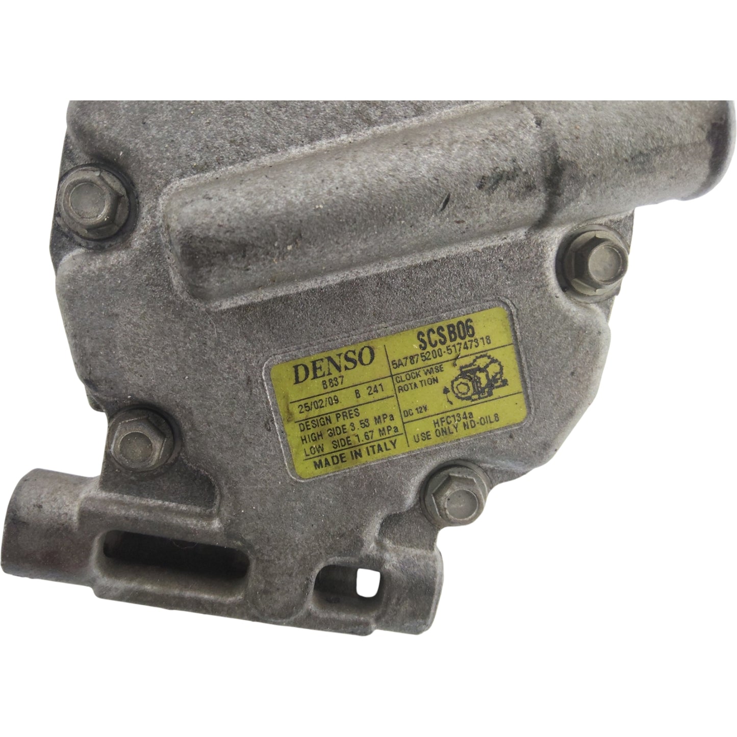 Compressore Aria Condizionata Ac LANCIA YPSILON 1 2 3 Serie Benzina GPL