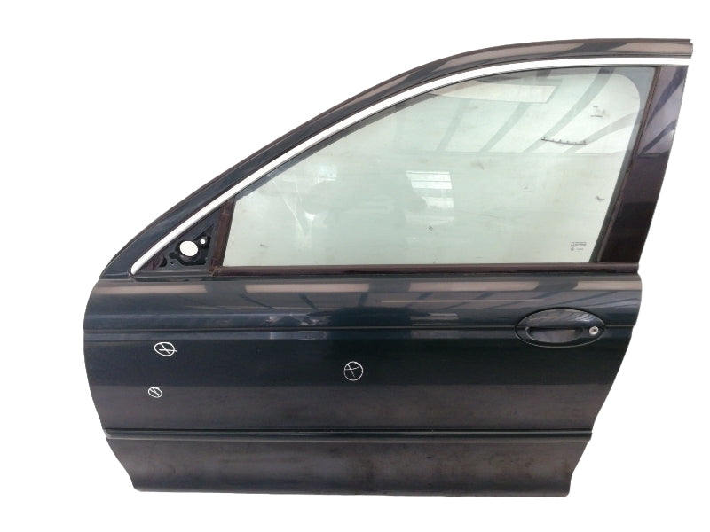 Porta anteriore sinistra jaguar x-type (2001 - 2009) sportello verde
