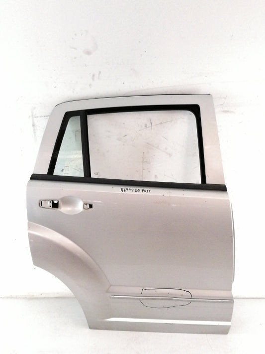 Porta posteriore destra dodge caliber ( 2006 > 2010 ) sportello grigio con