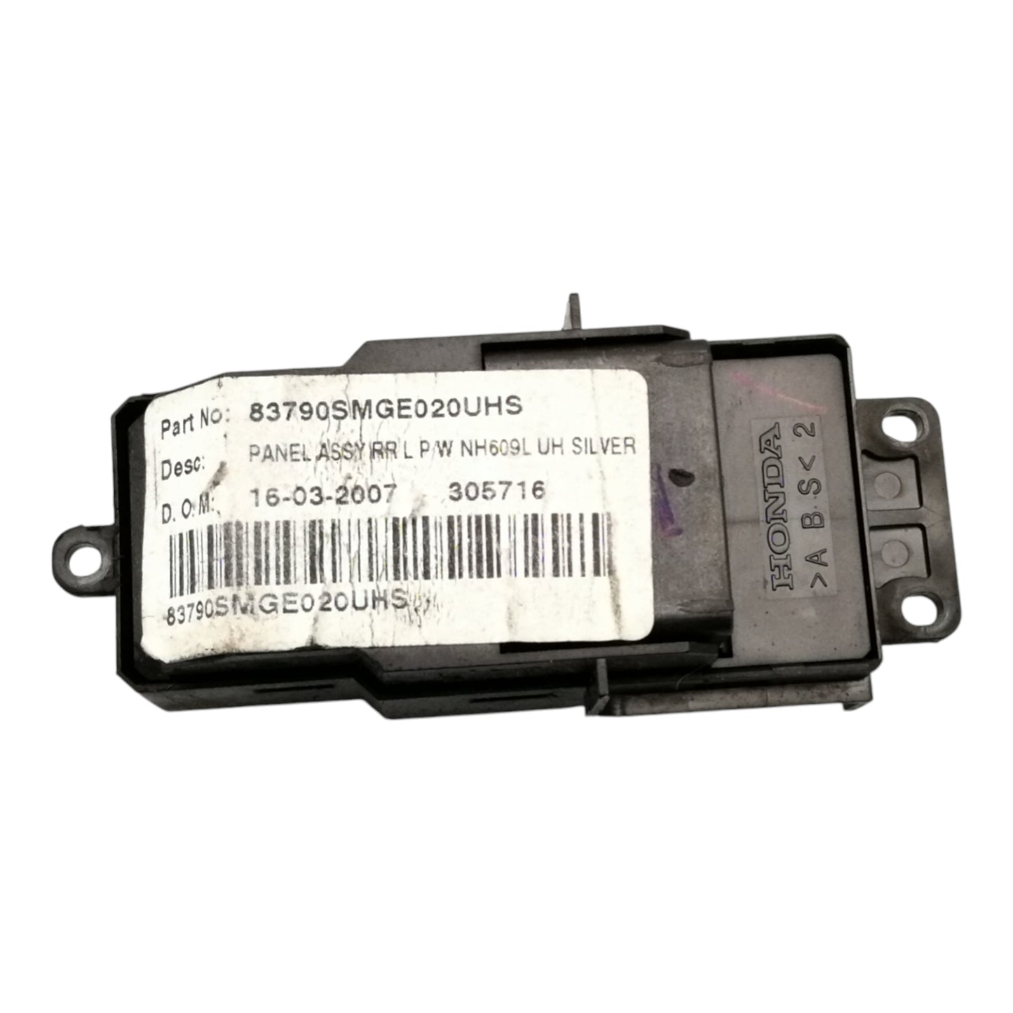 Interruttore Alzacristalli Alzavetro Posteriore Sinistro HONDA CIVIC 8 Serie