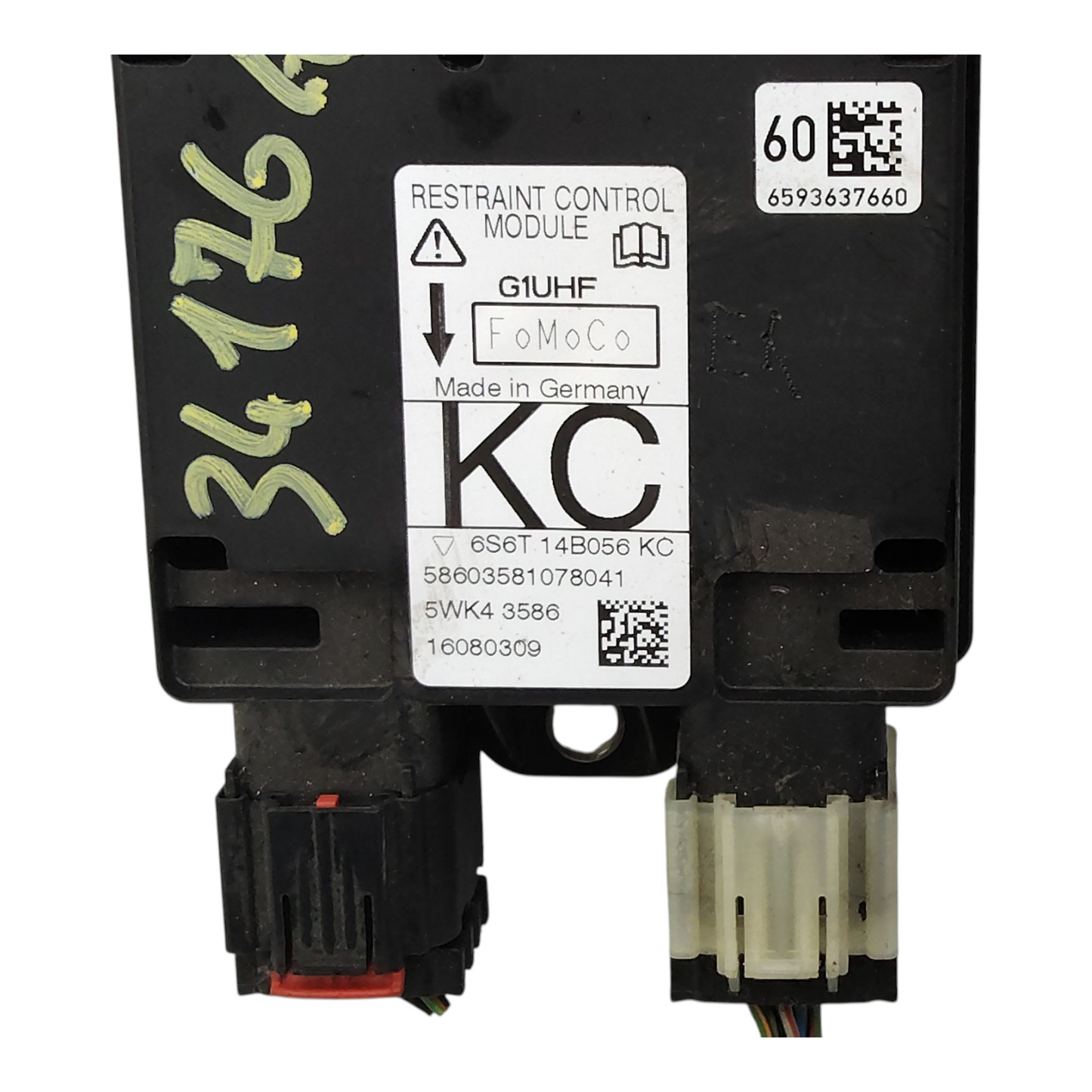 Centralina Airbag FORD FIESTA 5 Serie/FUSION Benzina Diesel 3-5 Porte