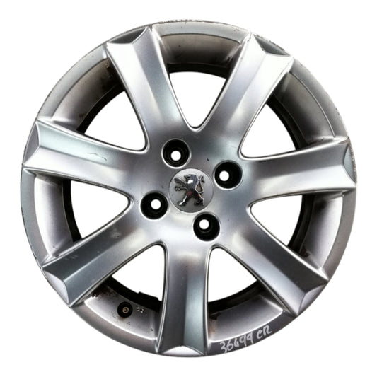 Cerchio In Lega Raggio 16 PEUGEOT 207 - 6JX16CH4-ET27 4 FORI -