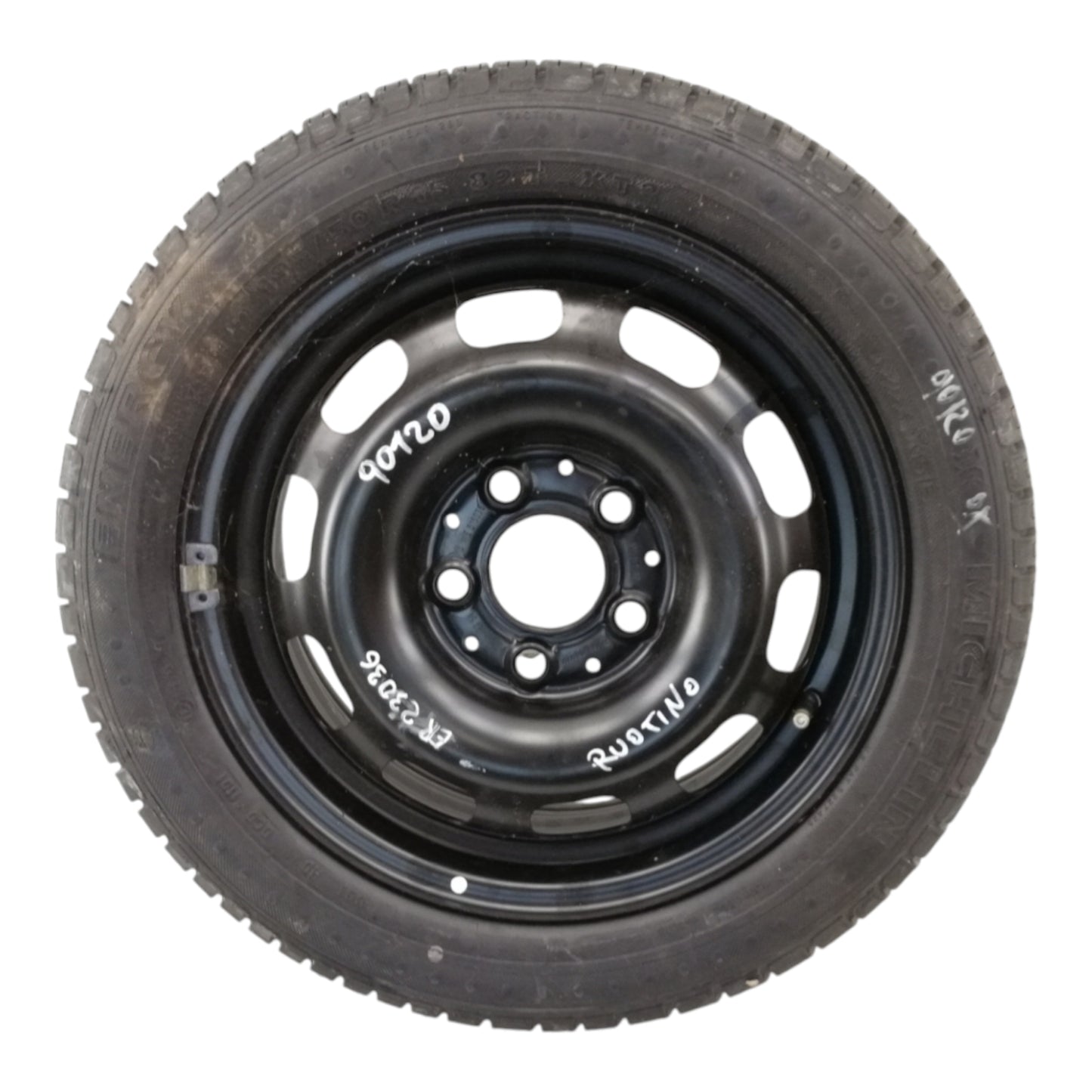 Cerchio Ruota Di Scorta MERCEDES CLASSE A W168 Raggio 15 5 Fori