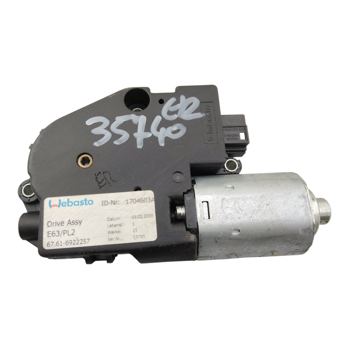 Motorino Elettrico Tetto Scorrevole BMW SERIE 3 E90 E91