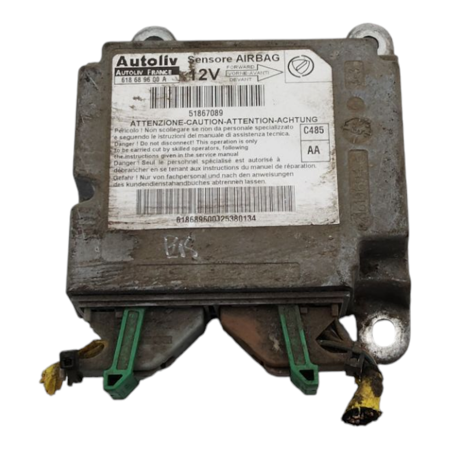 Centralina Airbag LANCIA YPSILON 2 Serie Diesel Benzina Gpl