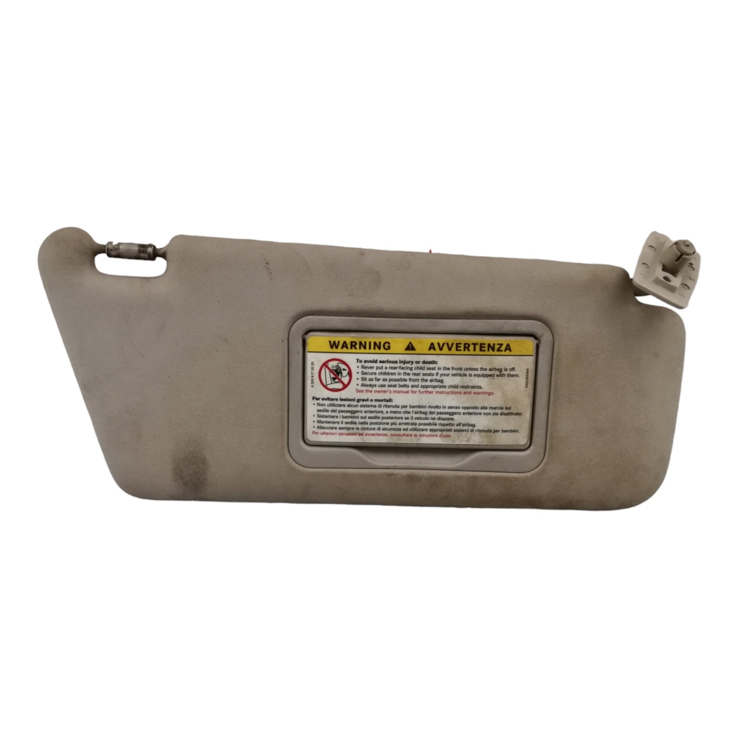 Pannello Alette Parasole Destro MERCEDES CLASSE A W168