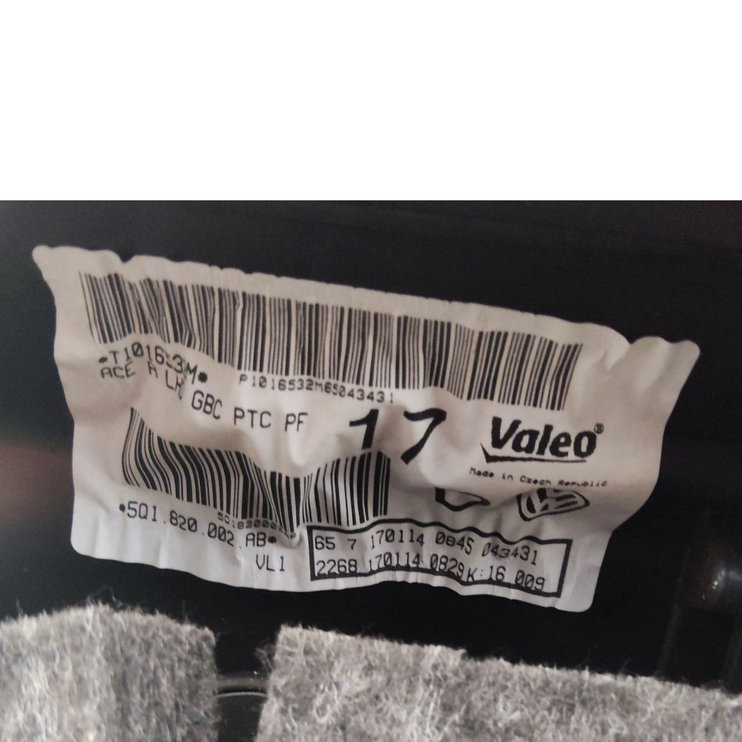 Scatola Climatizzazione Riscaldamento VOLKSWAGEN GOLF 7 1.6 TDi