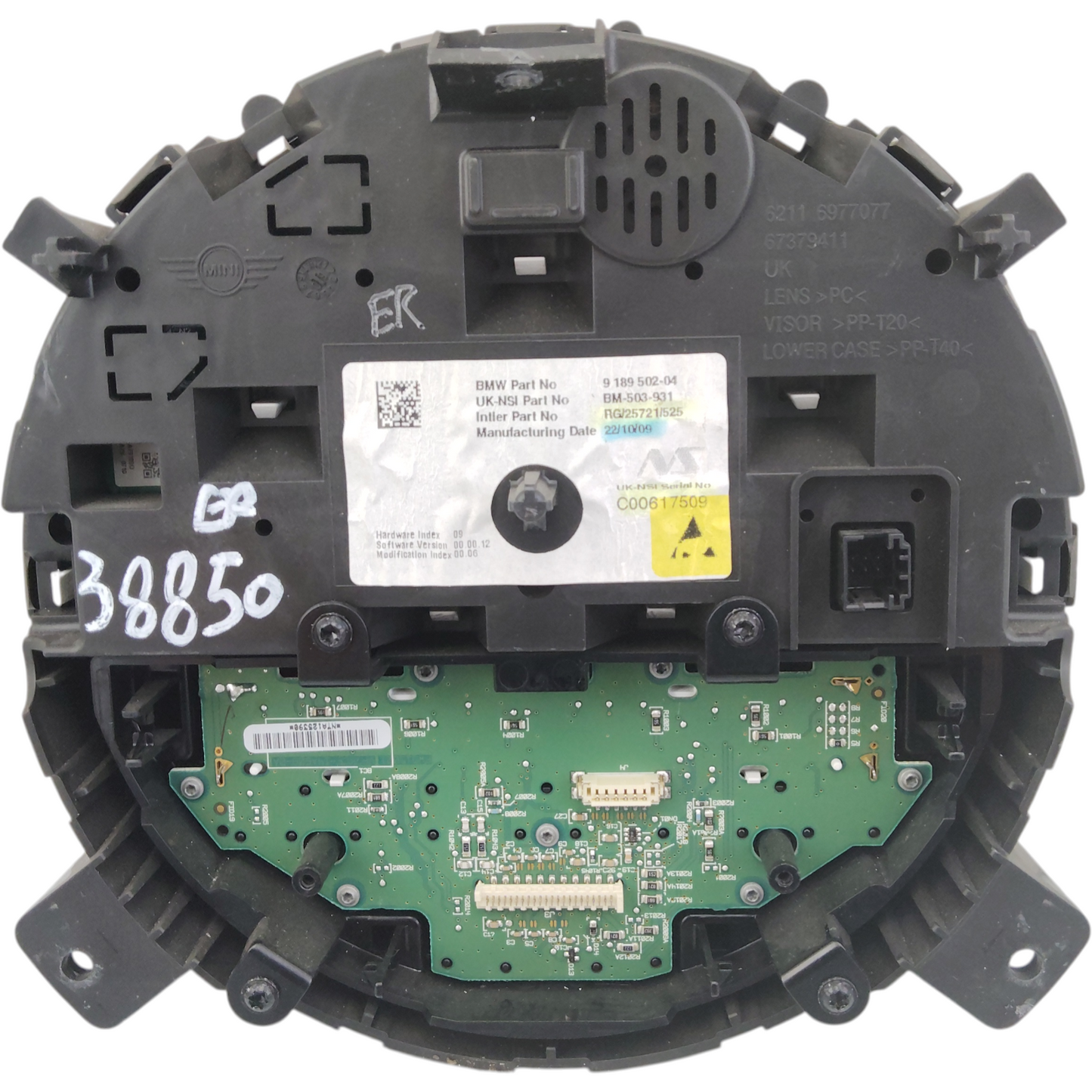 Quadro Strumenti MINI ONE COOPER R56 R57 R58 Benzina Diesel