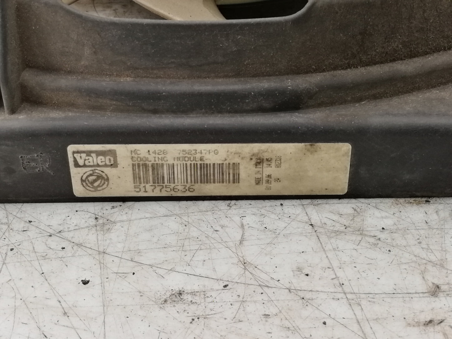 Elettroventola Ventola Radiatore FIAT CROMA 2 Serie 1.9 Diesel