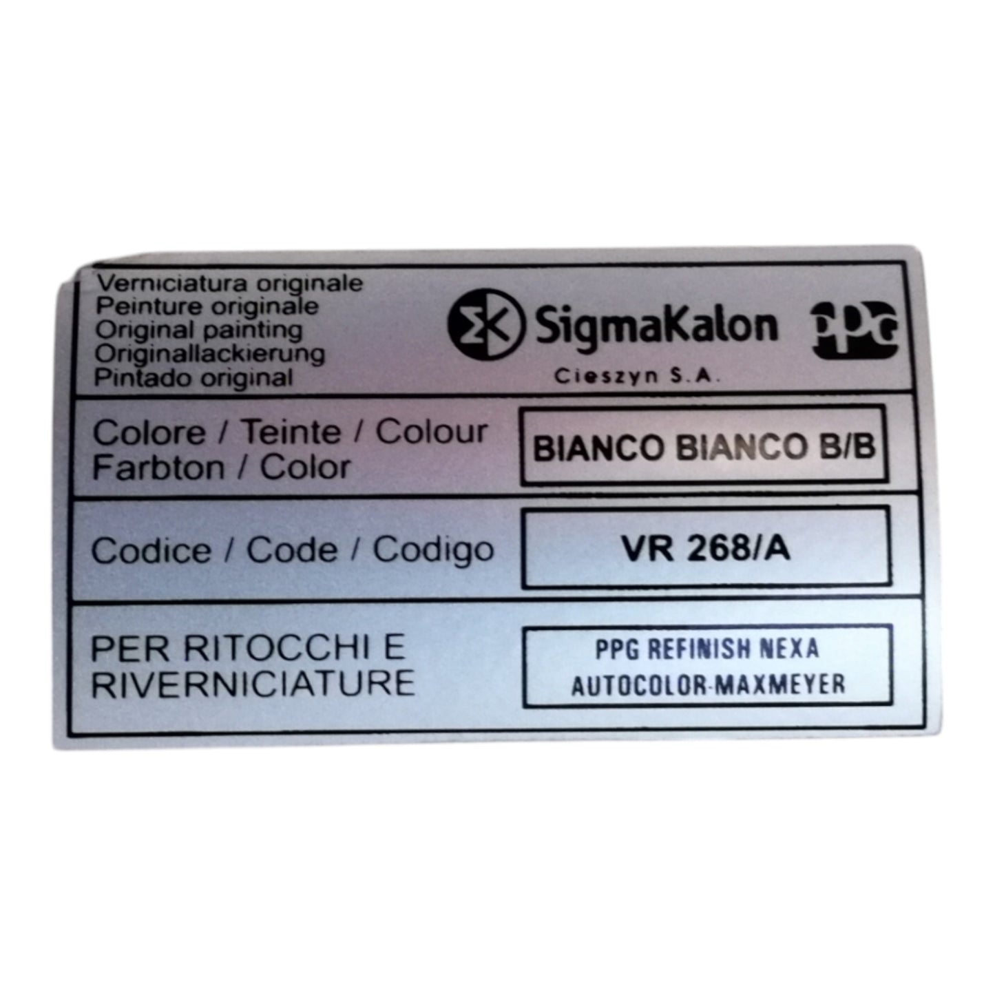 Portello Portellone Posteriore FIAT 600/SEICENTO Berlina