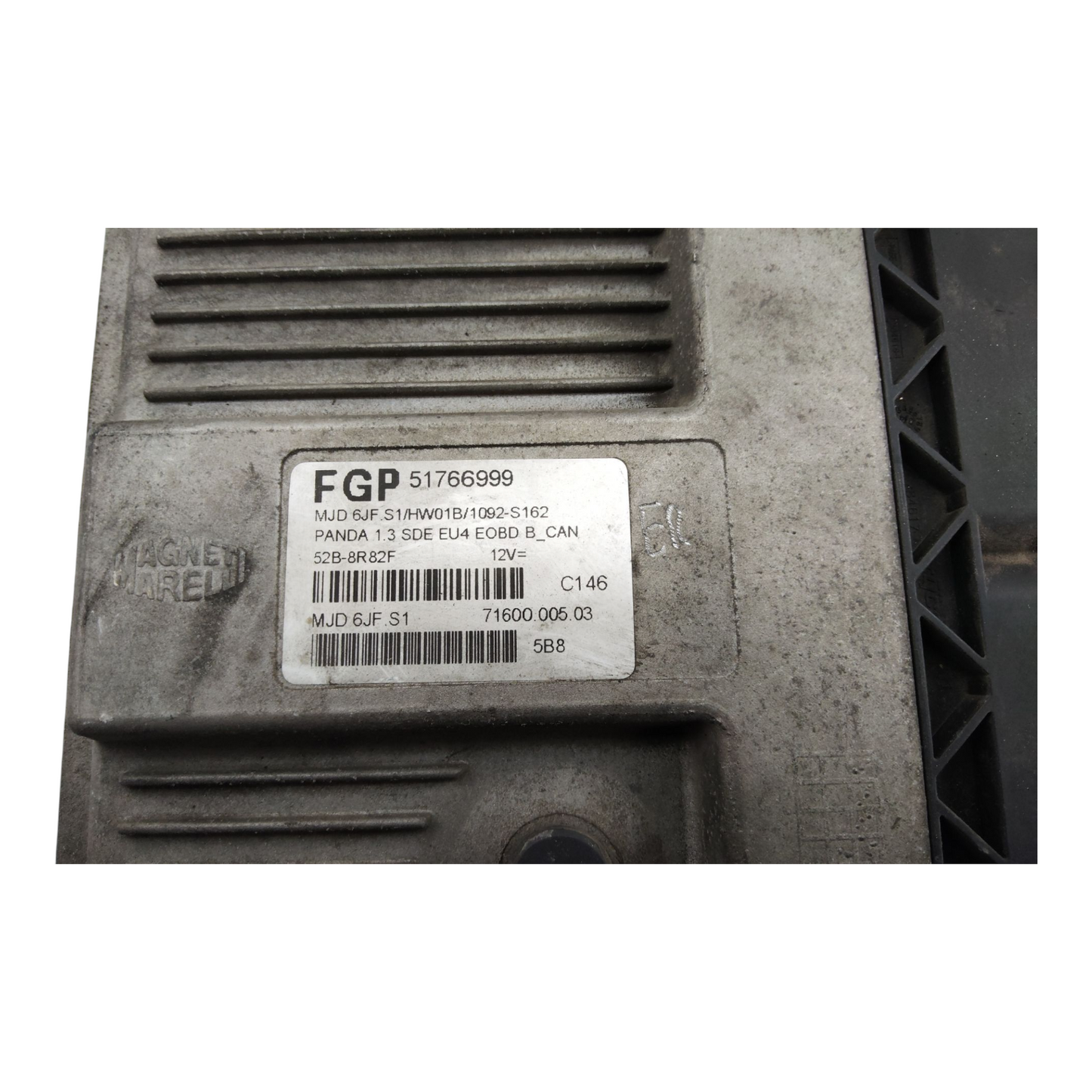 Centralina Iniezione FIAT PANDA 2 Serie 169 1.3 Diesel MOTORE 188A8000
