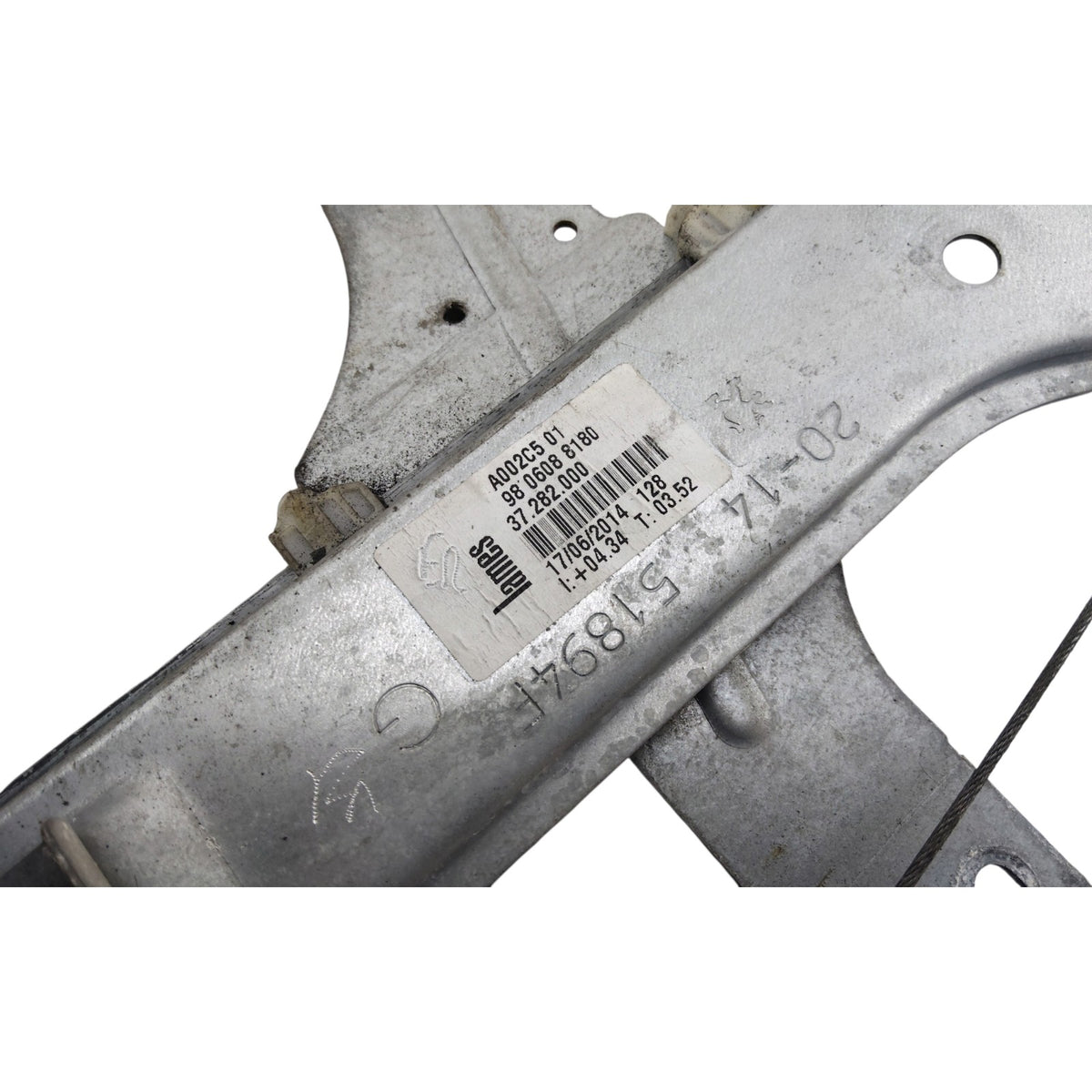 Alzacristallo Alzavetro Anteriore Sinistro PEUGEOT 208 1 Serie 5 Porte