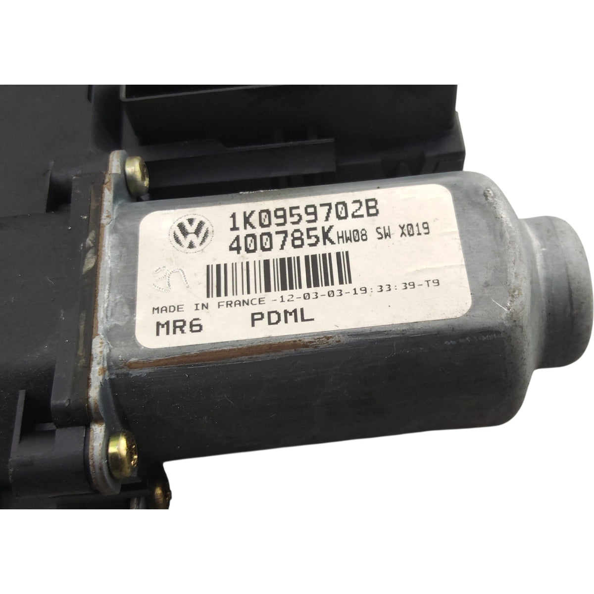 Motorino Alzacristallo Porta Anteriore Destro VOLKSWAGEN TOURAN 1 Serie