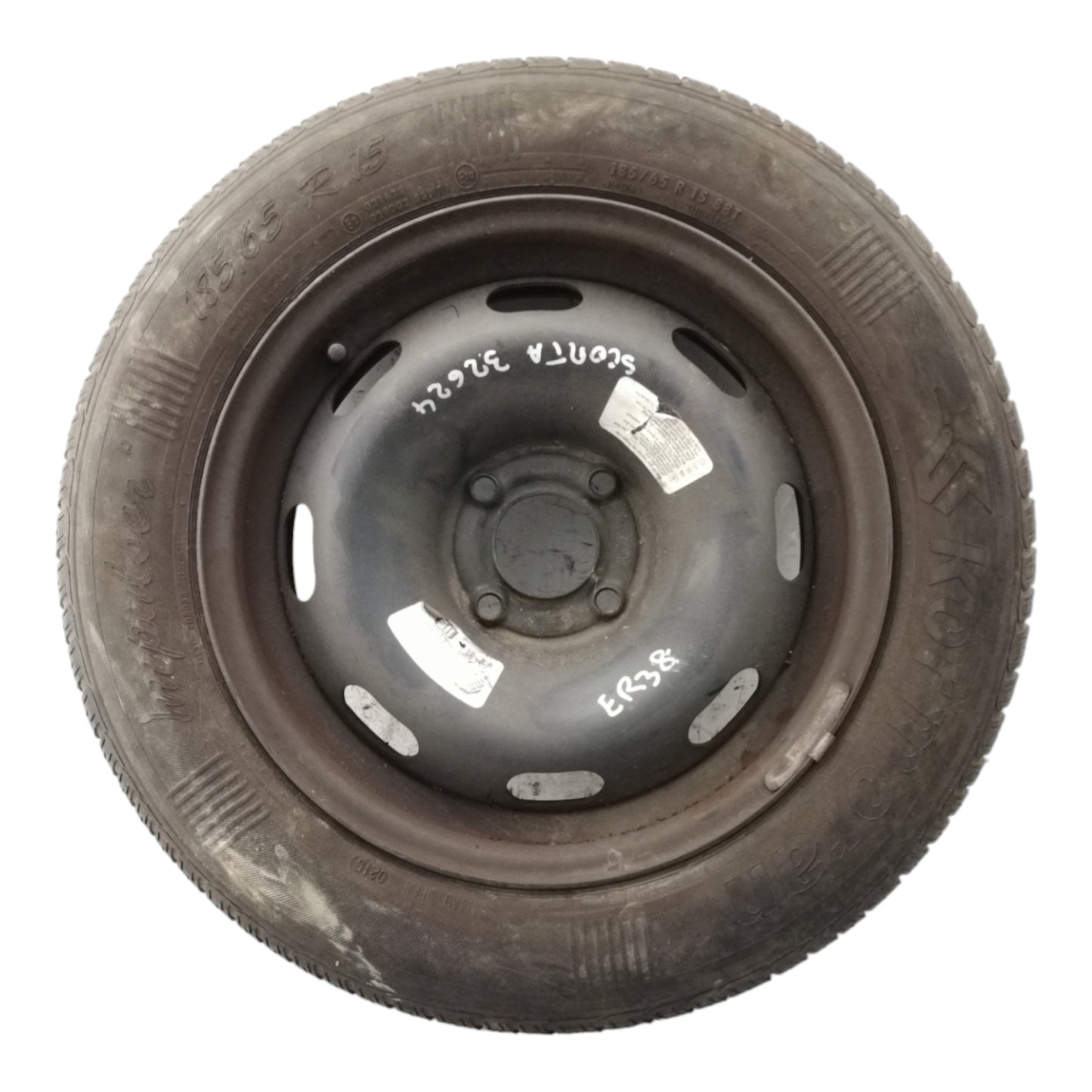 Ruota Di Scorta Ruotino Raggio 15 PEUGEOT 207 6JX15H2 ET23