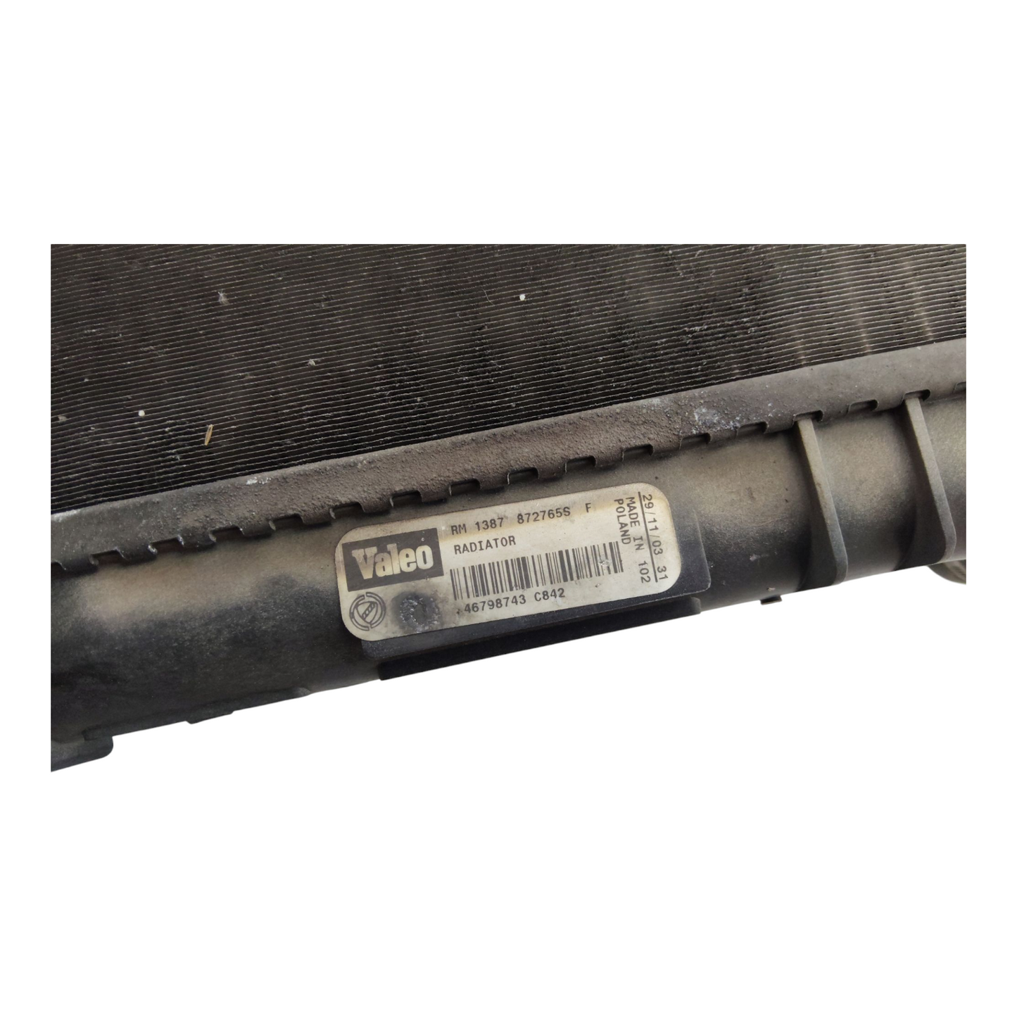 Radiatore Acqua Raffreddamento FIAT PANDA 2 Serie 1.1 1.2 Benzina GPL