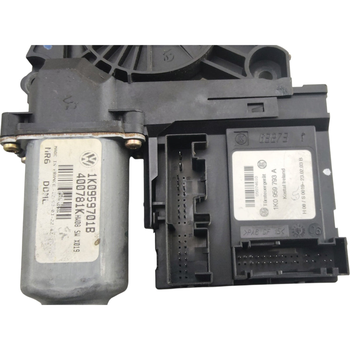 Motorino Alzacristallo Porta Anteriore Sinistro VOLKSWAGEN TOURAN 1 Serie
