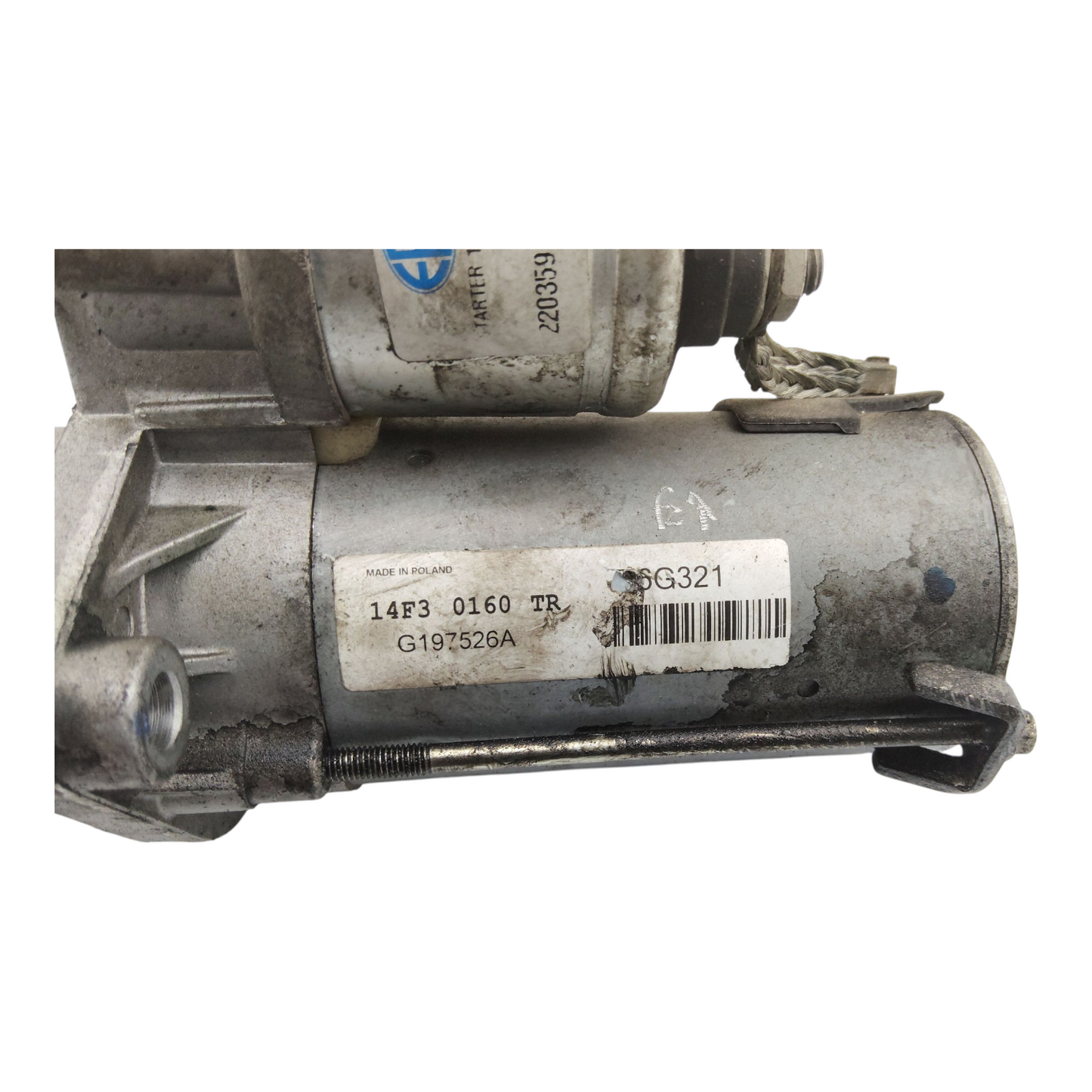 Motorino Avviamento FIAT GRANDE PUNTO/500 2 Serie/IDEA/QUBO Diesel