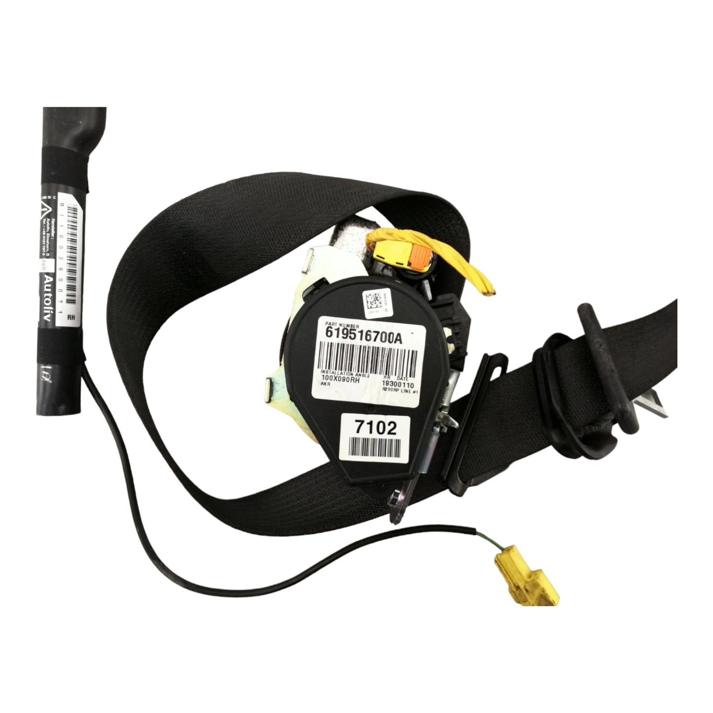 Cintura Di Sicurezza Sedile Anteriore Destro CHEVROLET CRUZE