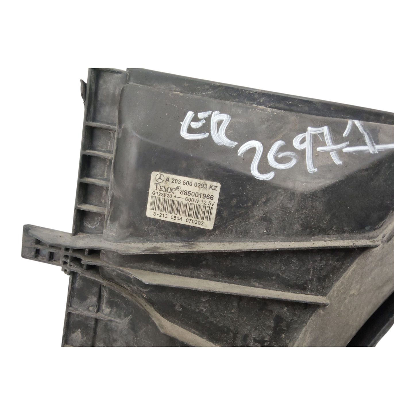 Elettroventola Ventola Radiatore MERCEDES CLASSE C S203 W203/CLK C209