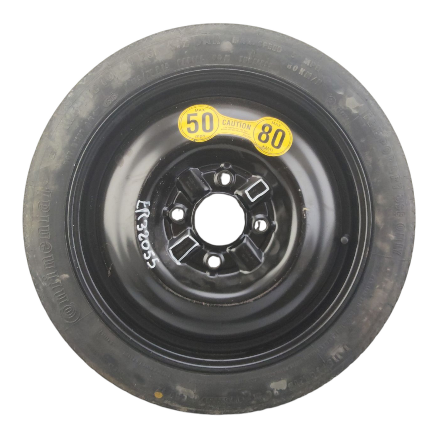 Ruota Di Scorta Ruotino MITSUBISHI COLT 6 Serie Raggio 15 ET40 4 Fori