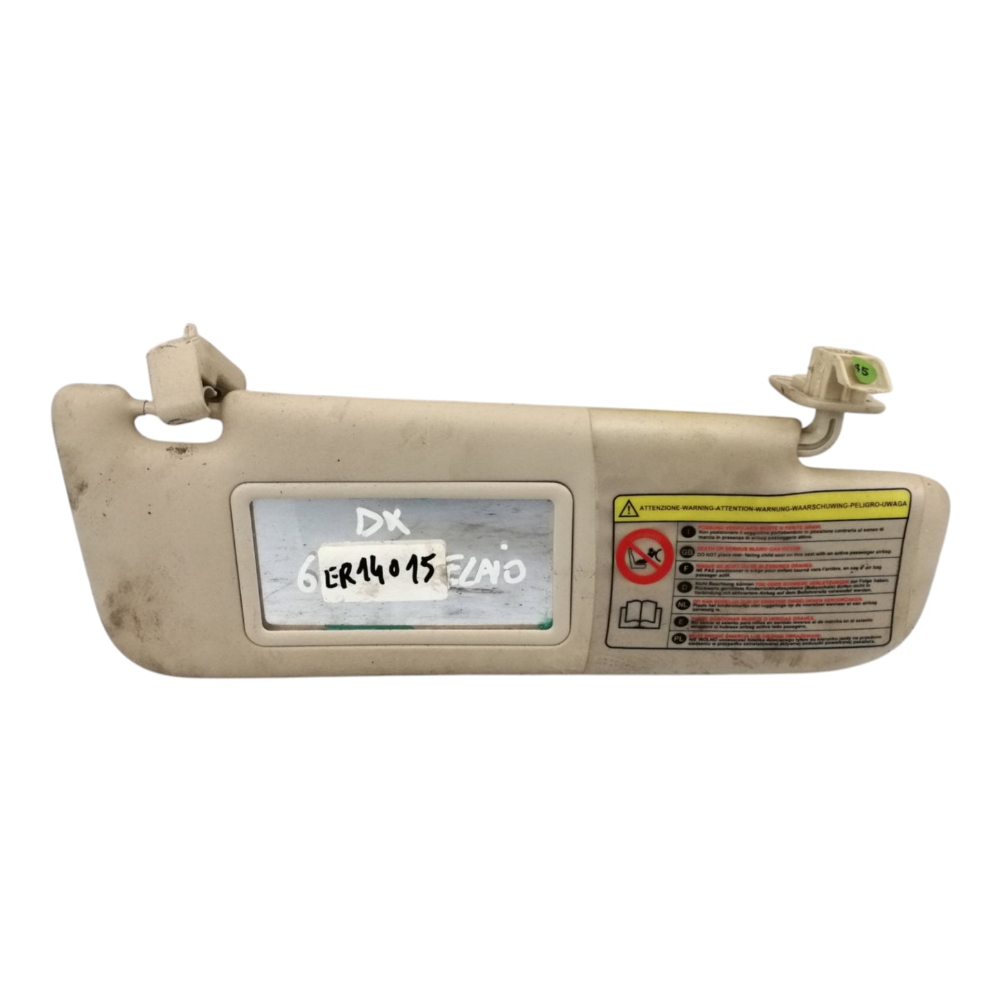 Pannello Alette  Parasole Destro FIAT 500 2 Serie/500 C