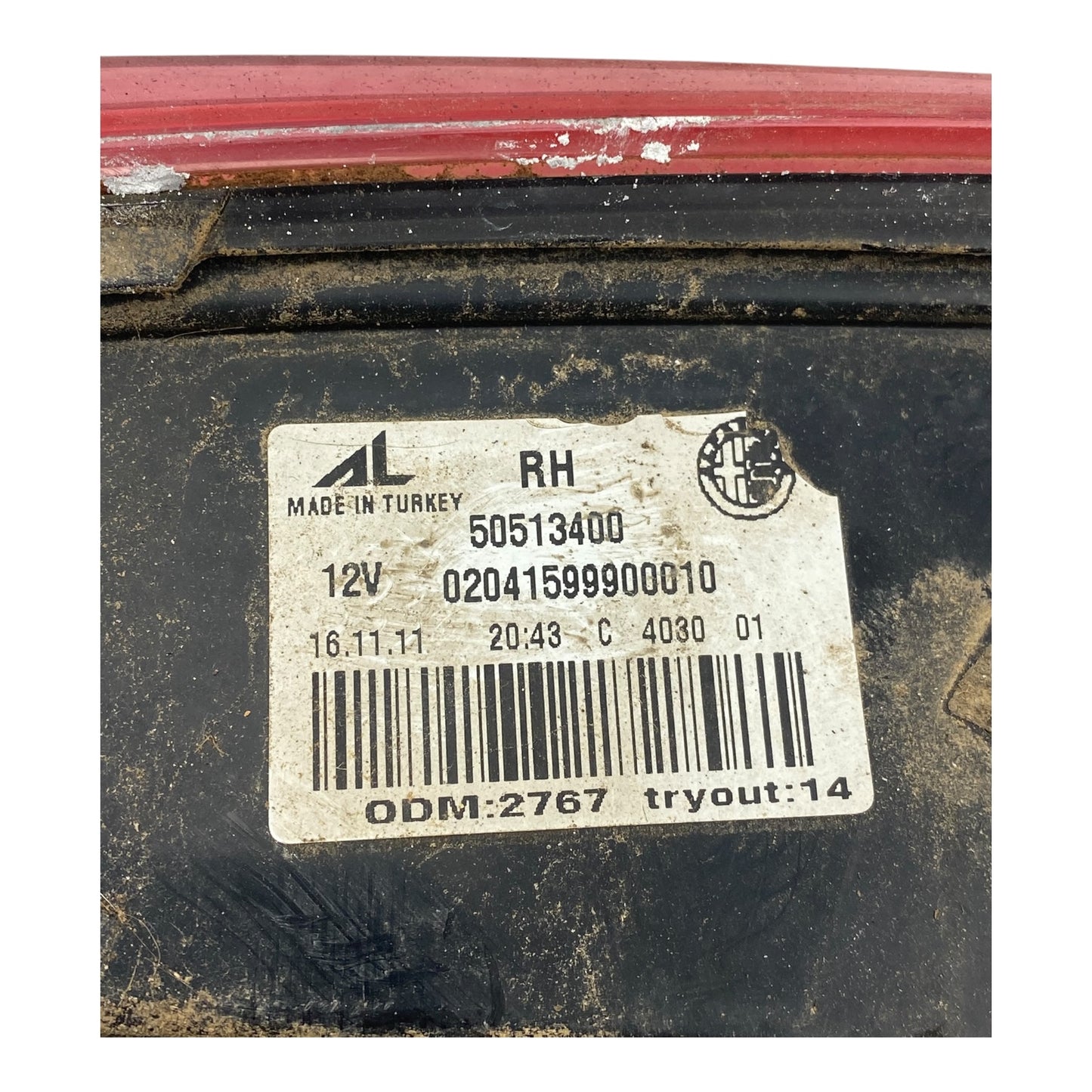 Fanale Stop Interno Posteriore Destro ALFA ROMEO GIULIETTA