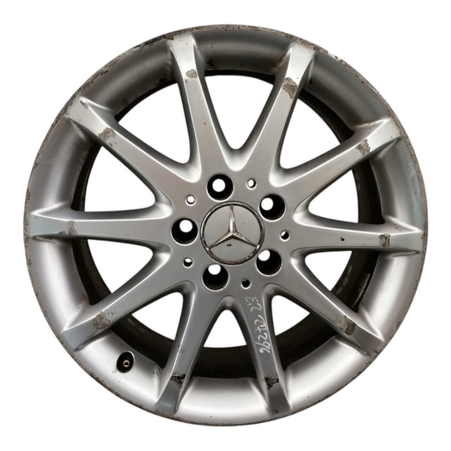 Cerchio in Lega Raggio 17 MERCEDES CLASSE B W245 7J ET49 5 Fori