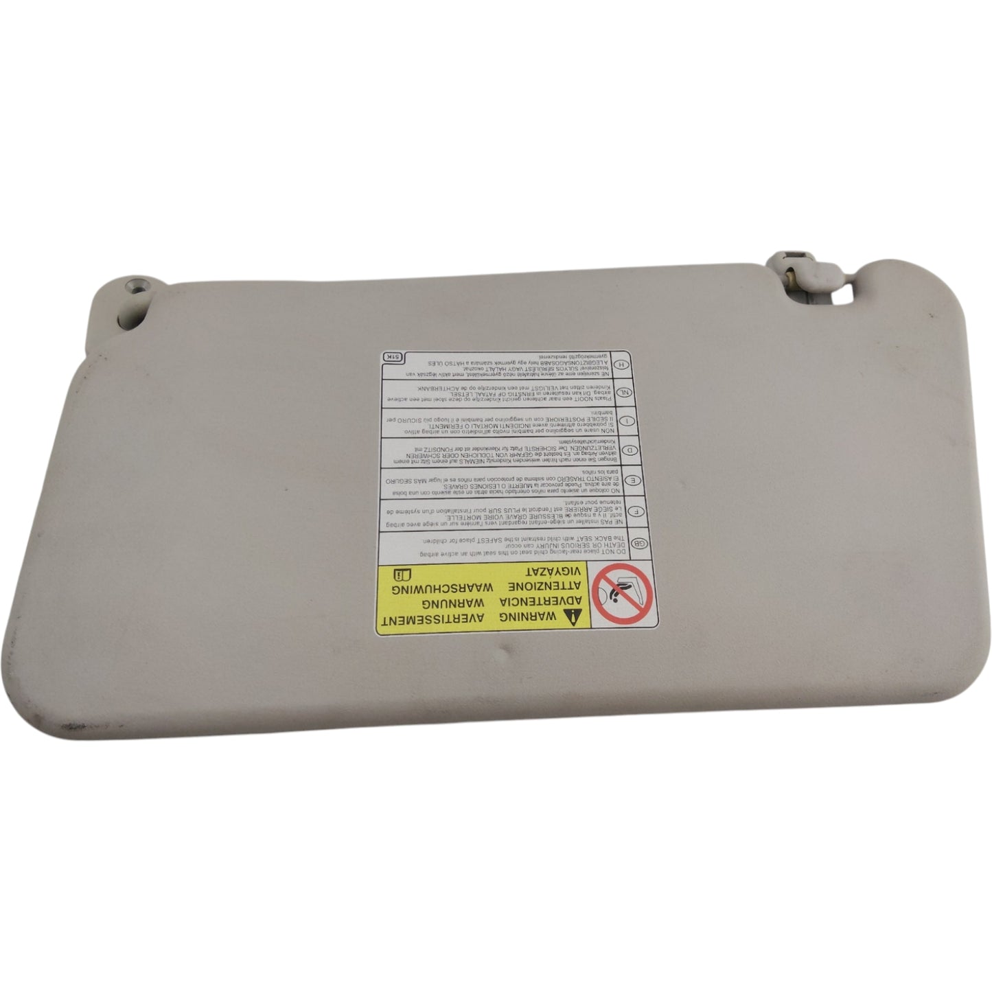 Pannello Alette  Parasole Destro OPEL AGILA B