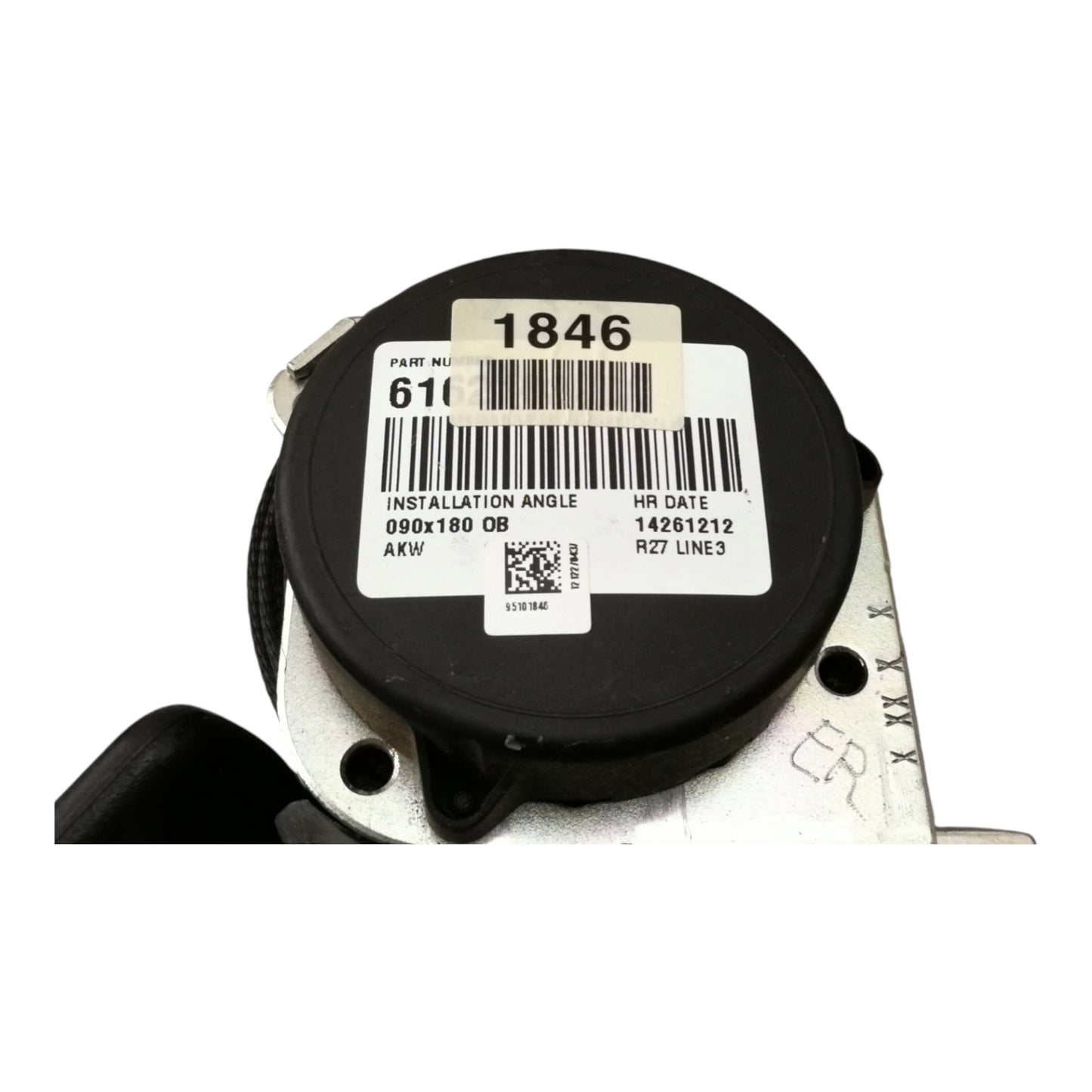 Cintura Di Sicurezza Sedile Posteriore Destro CHEVROLET AVEO 3 Serie