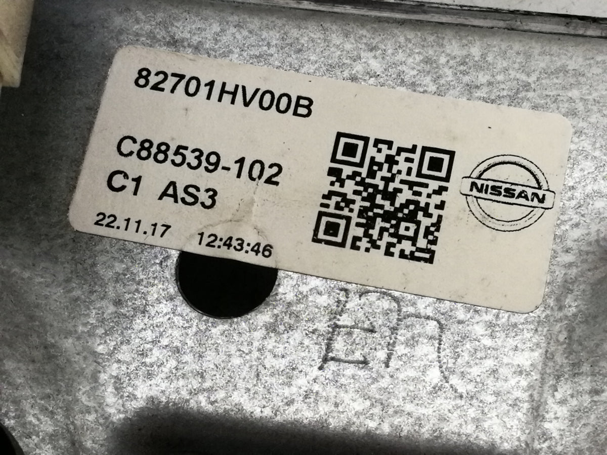 Alzacristallo Alzavetro Posteriore Sinistro NISSAN QASHQAI 2 Serie