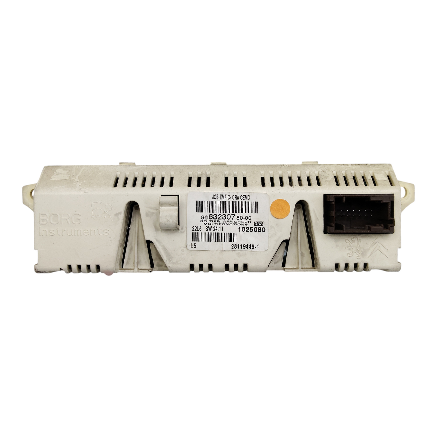 Display Check Control PEUGEOT 207