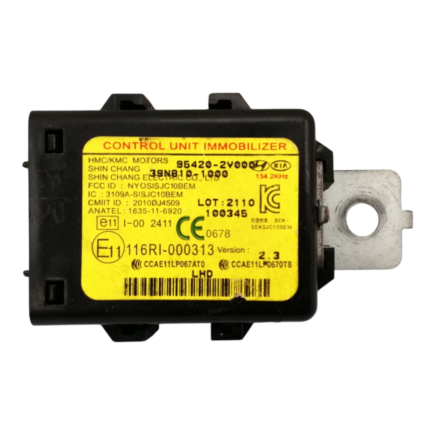 Centralina Immobilizer KIA RIO 3 Serie