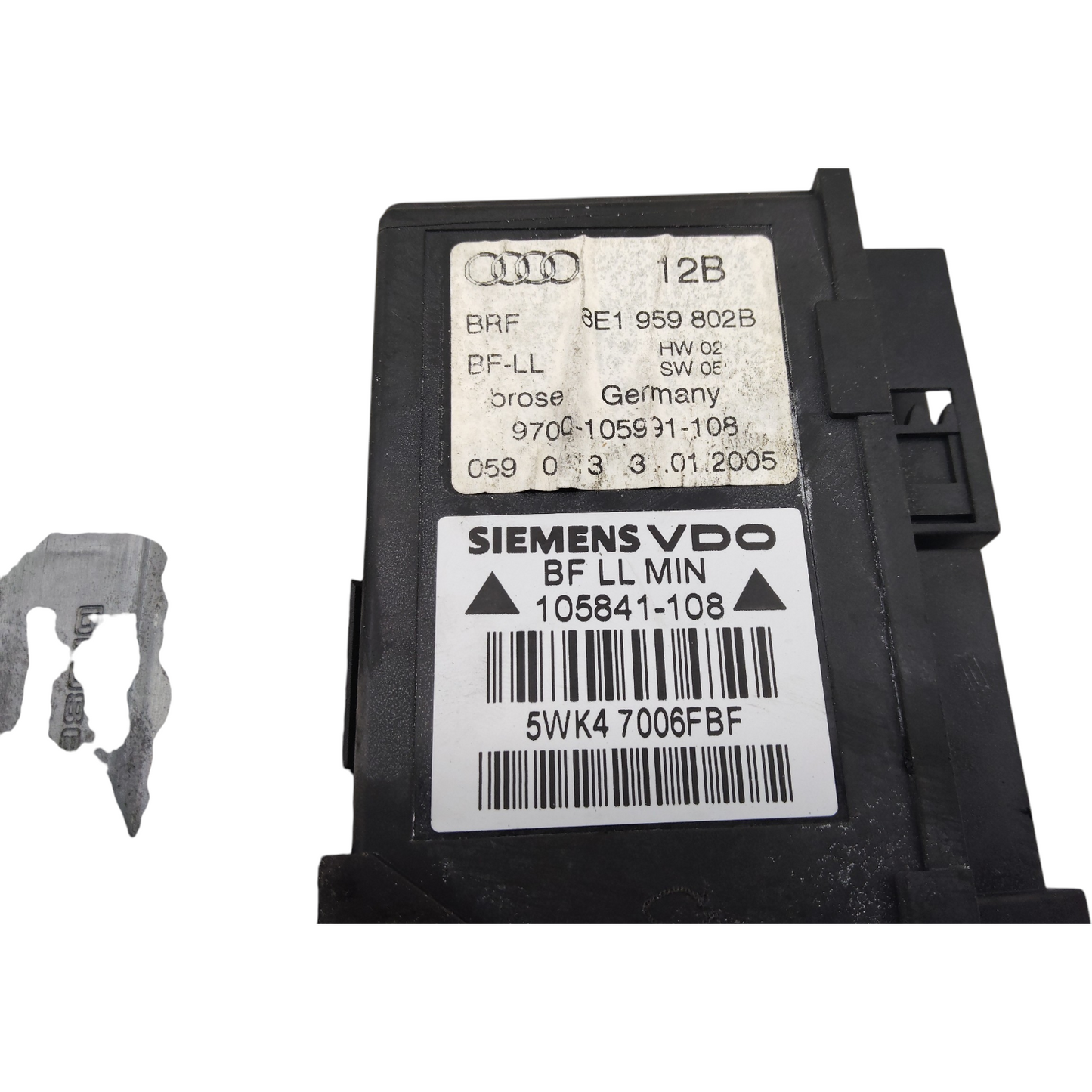 Motorino Alzacristallo Porta Anteriore Destro AUDI A4 8ED 8EC