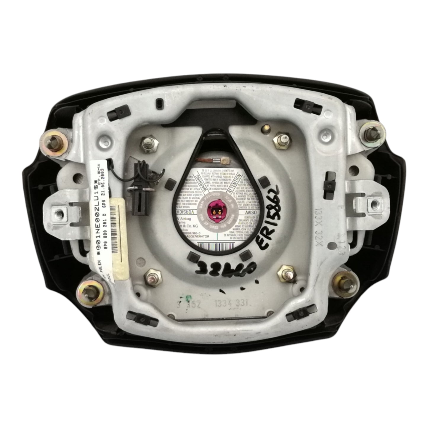 Airbag Lato Guida AUDI A3 8P1 8PA Berlina