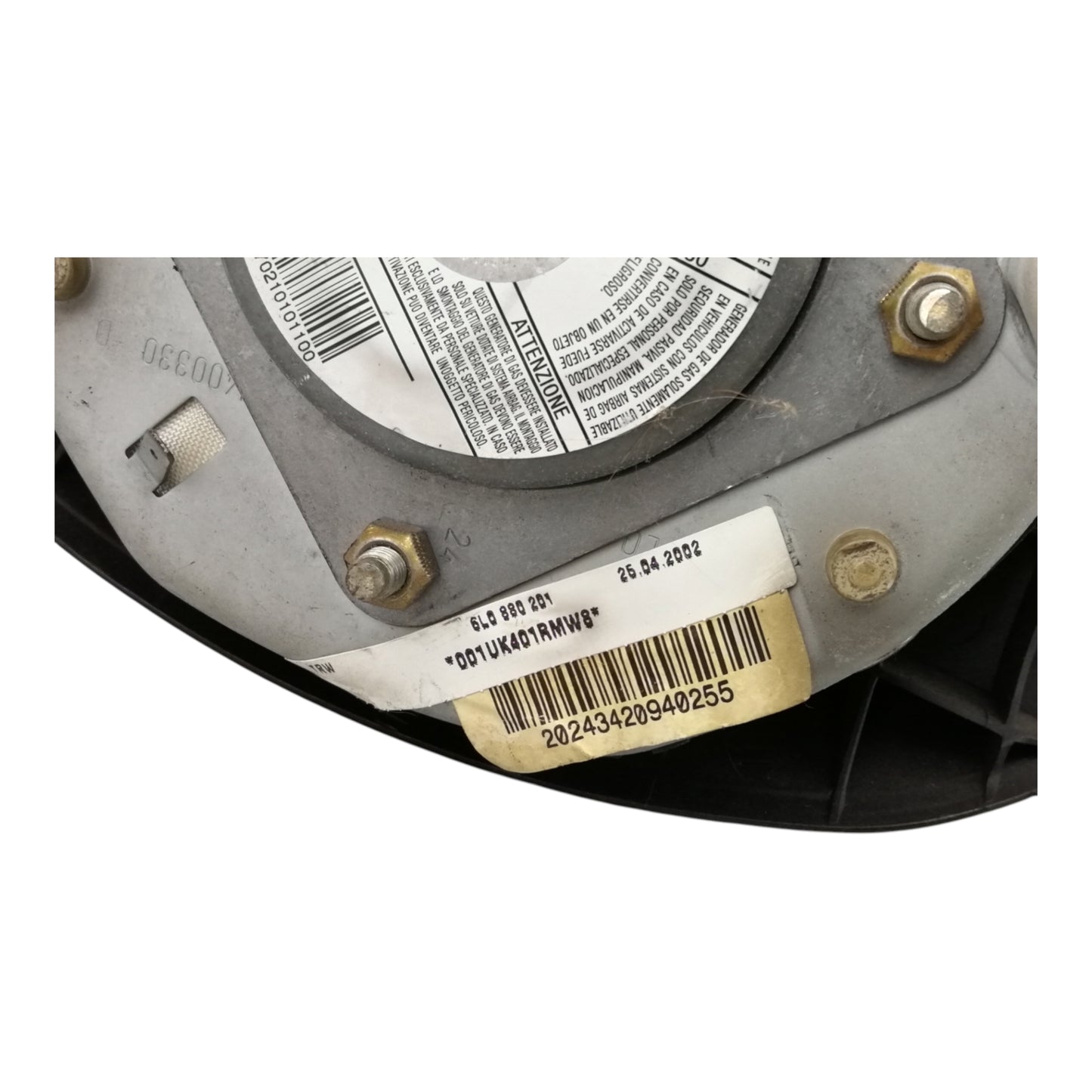 Airbag Lato Guida SEAT IBIZA 4 Serie 6L1 Berlina 3-5 Porte Benzina Diesel