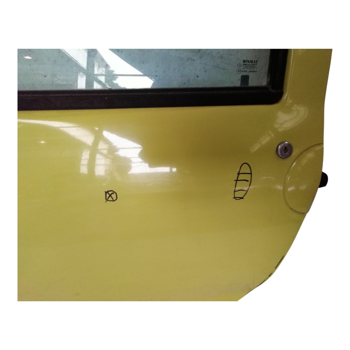 Porta Portiera Anteriore Sinistro RENAULT TWINGO 1 Serie 3 Porte