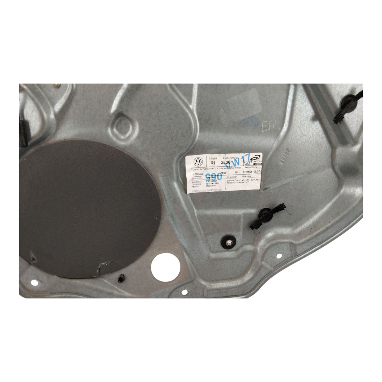 Alzacristallo Alzavetro Posteriore Destro VOLKSWAGEN POLO 5 Serie