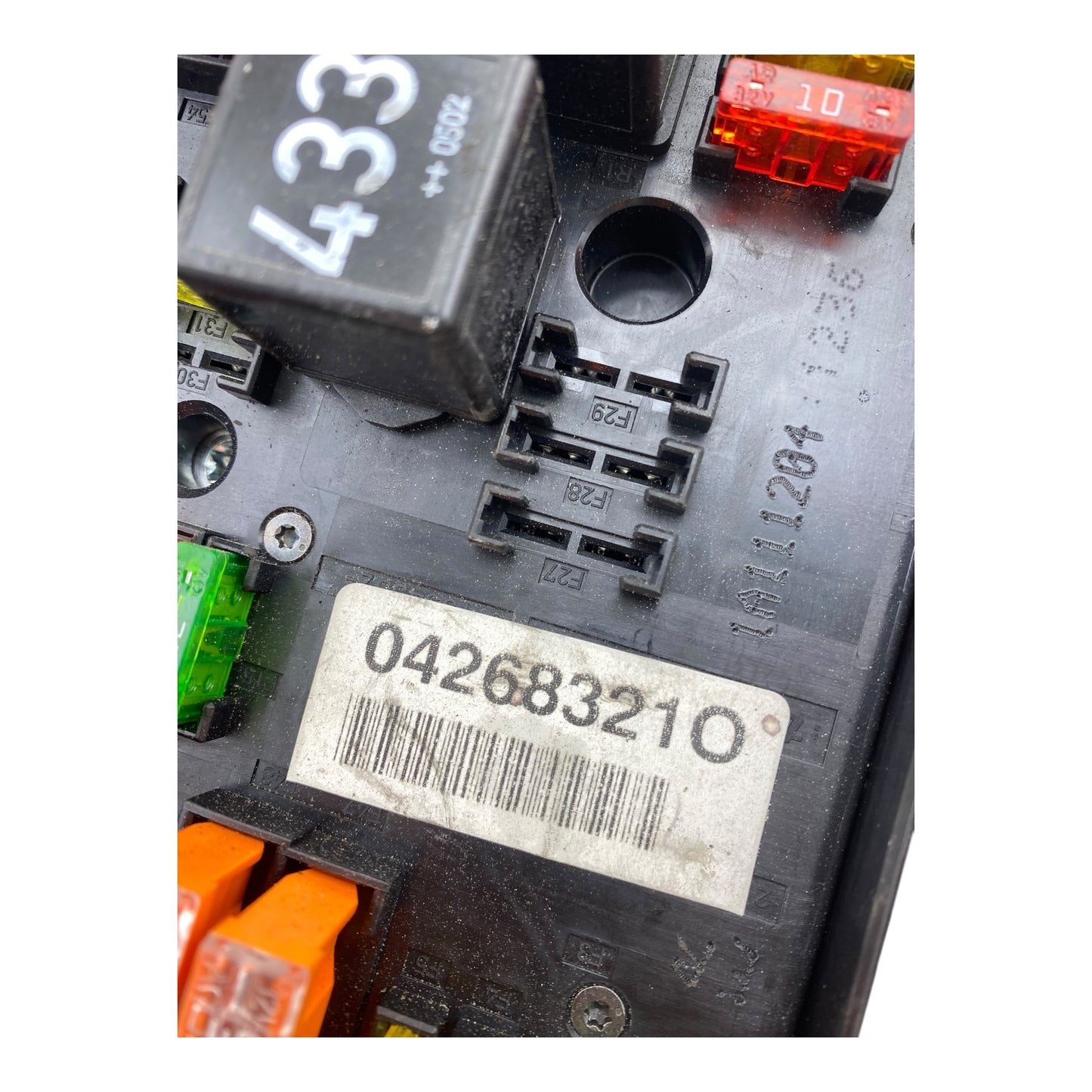 Scatola Porta Fusibili Esterna VOLKSWAGEN GOLF 5 Serie 1.9 TDi Motore BKC