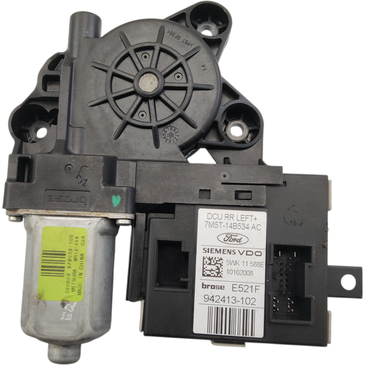 Motorino Alzacristallo Porta Posteriore Sinistro FORD KUGA 1 Serie
