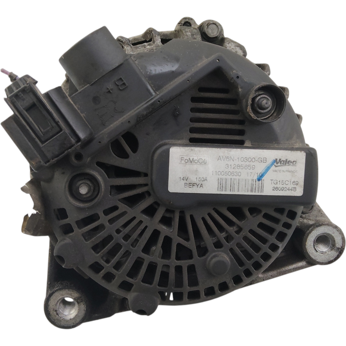 Alternatore FORD FIESTA 6 Serie/B-MAX/FOCUS 4 Serie/GALAXY 3 Serie Diesel